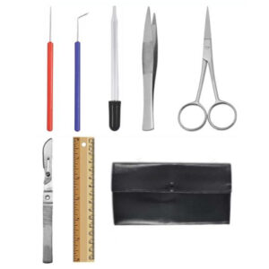 Dissection Kit With Screw Lock Blade